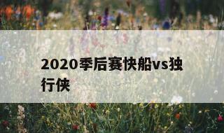 2020季后赛快船vs独行侠 2021快船vs独行侠g6全场回顾