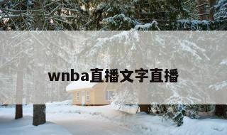 wnba直播文字直播 nba文字直播在线观看